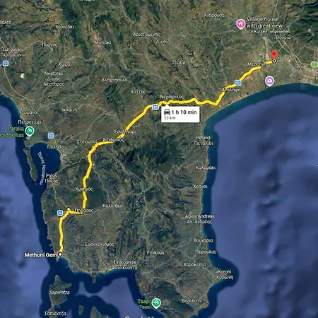 Hébergement de vacances Vrisoules Village Methoni (Messenia)