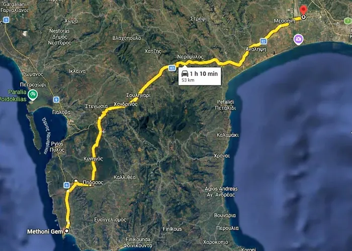 בית נופש Vrisoules Village מת'וני